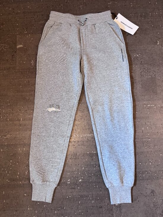 The Kooples Pants - The Kooples NWT Heather Grey Distressed Joggers Sweatpants